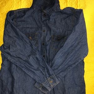 Gently Used denim Shirt